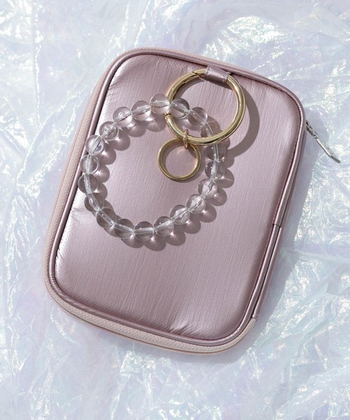 SMELLY（スメリー）の「my Choeae multi pouch（ポーチ・レディース・シルバー/ブルー/ピンク・-）」の8枚目の写真