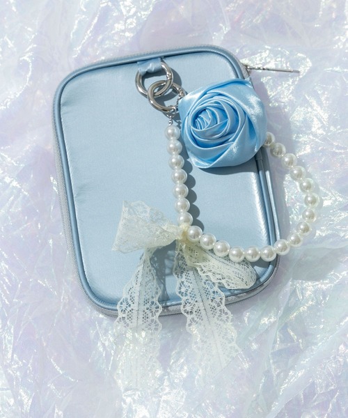 SMELLY（スメリー）の「my Choeae multi pouch（ポーチ・レディース・シルバー/ブルー/ピンク・-）」の14枚目の写真