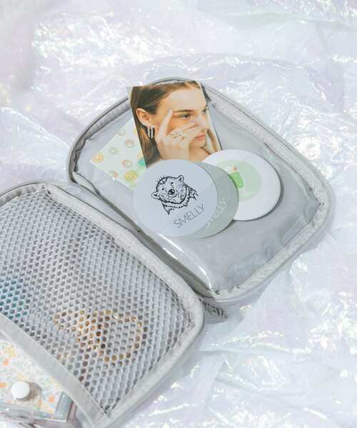 SMELLY（スメリー）の「my Choeae multi pouch（ポーチ・レディース・シルバー/ブルー/ピンク・-）」の16枚目の写真