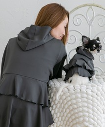 LiFam（リファム）の「バックフレアZIPパーカー(セット)（ペットウェア）」