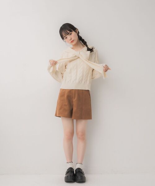 ems excite（エムズエキサイト）の「【リバイバル】フェイクレザーSPT（その他パンツ・レディース・ブラック/ブラウン/ダークブラウン・FREE）」の18枚目の写真