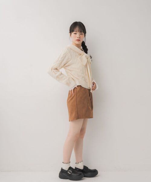 ems excite（エムズエキサイト）の「【リバイバル】フェイクレザーSPT（その他パンツ・レディース・ブラック/ブラウン/ダークブラウン・FREE）」の20枚目の写真