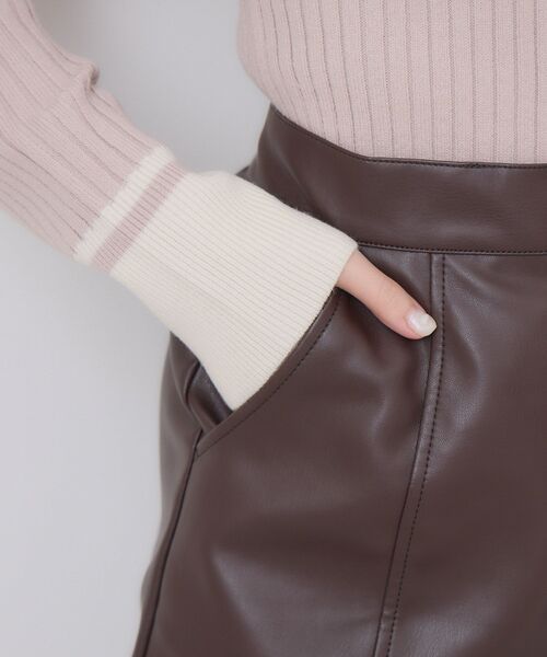 ems excite（エムズエキサイト）の「【リバイバル】フェイクレザーSPT（その他パンツ・レディース・ブラック/ブラウン/ダークブラウン・FREE）」の15枚目の写真