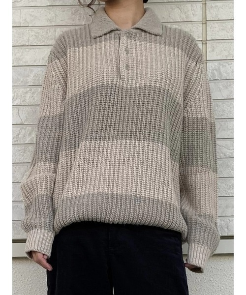 【セール】リラックス ポロセーター（ニット/セーター）｜GAP（ギャップ）