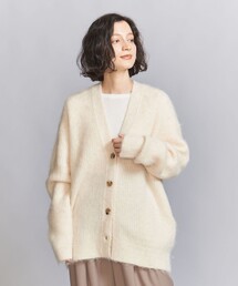 BEAUTY&YOUTH UNITED ARROWS | Vネック シャギーニット カーディガン(カーディガン/ボレロ)