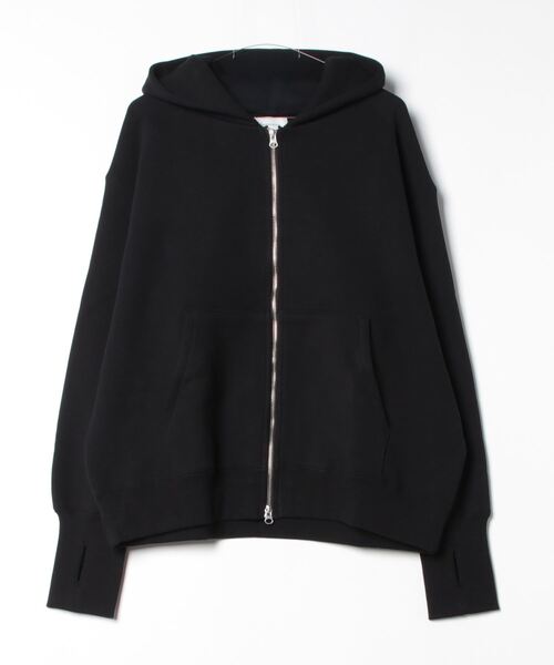 superNova.（スーパーノヴァ）の「Sweat big zip hoody（パーカー・メンズ・ブラック/グレー・MEDIUM）」の2枚目の写真