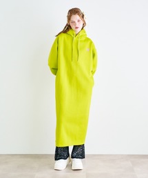 ANNA SUI NYC | 裏起毛スウェットフーディーロングワンピース(ワンピース)