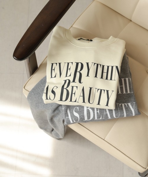 Bou Jeloud（ブージュルード）の「ロゴプリントスウェット（スウェット・レディース・杢グレー/ブラック/アイボリー・FREE）」の15枚目の写真