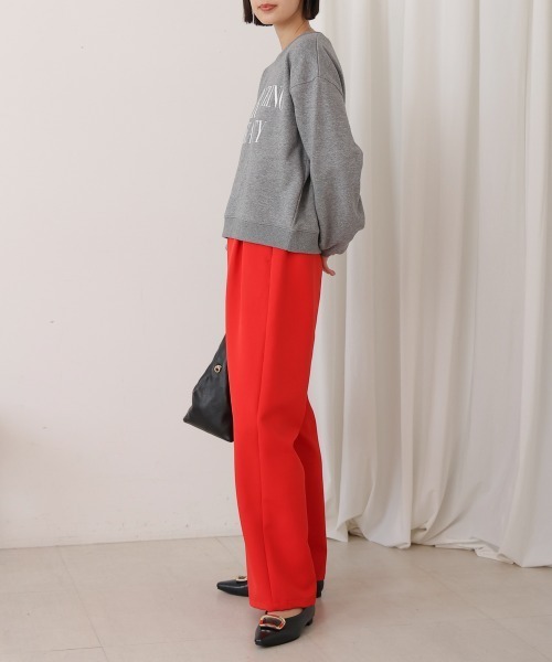 Bou Jeloud（ブージュルード）の「ロゴプリントスウェット（スウェット・レディース・杢グレー/ブラック/アイボリー・FREE）」の18枚目の写真