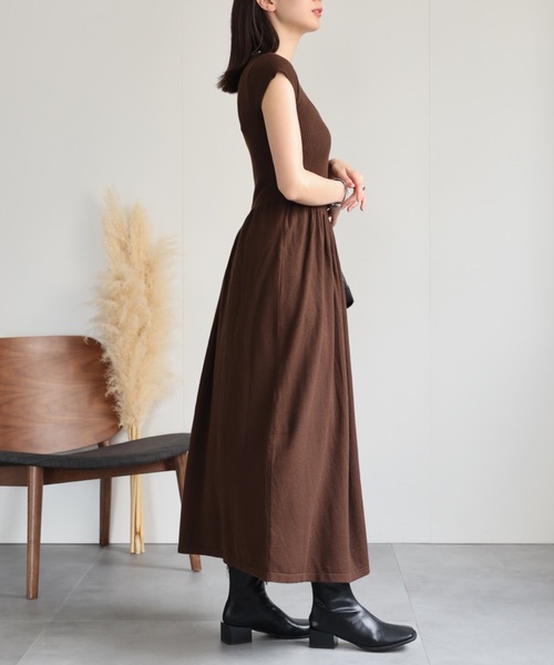 model：162cm 着用サイズ：F