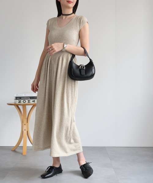 model：162cm 着用サイズ：F