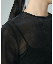 ワンピース anuke Velour Mesh Onepiece anuke（アンヌーク）の「Velour Mesh Onepiece（ワンピース