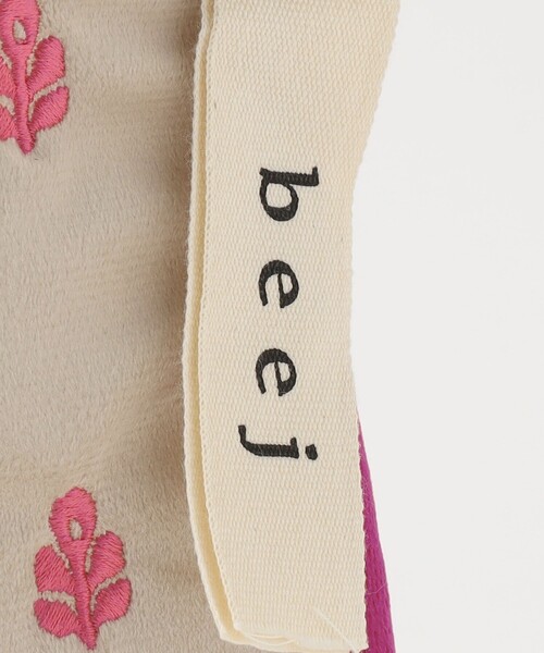 beej(ビージ)の「【別注】<beej>embroidery ショルダー バッグ / キッズ(ショルダーバッグ・キッズ・オフホワイト/ターコイズブルー/マスタード・FREE)」の12枚目の写真