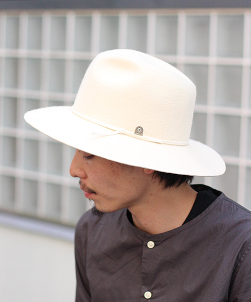 Lui's(ルイス)の「C-PLUS HEADWEARS(シープラス・ヘッドウェアーズ) ロングブリムハット(ハット・メンズ・ブラック/キャメル/クリーム・FREE)」の14枚目の写真