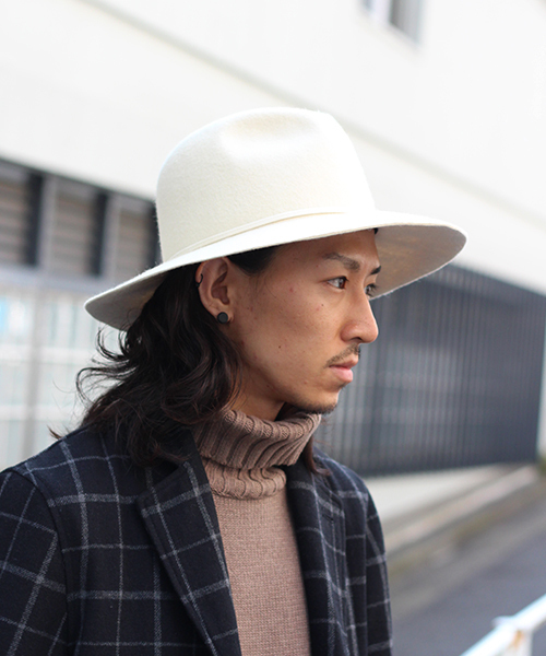 Lui's(ルイス)の「C-PLUS HEADWEARS(シープラス・ヘッドウェアーズ) ロングブリムハット(ハット・メンズ・ブラック/キャメル/クリーム・FREE)」の11枚目の写真