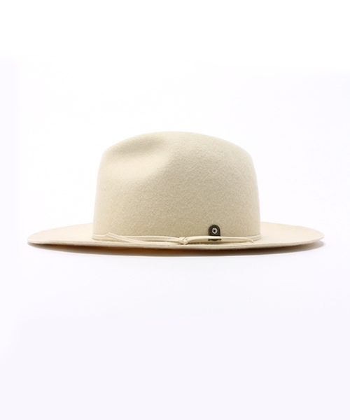 Lui's(ルイス)の「C-PLUS HEADWEARS(シープラス・ヘッドウェアーズ) ロングブリムハット(ハット・メンズ・ブラック/キャメル/クリーム・FREE)」の5枚目の写真
