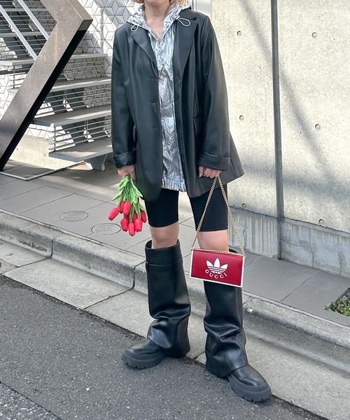 Alley Tokyo(アリートーキョー)の「宇宙アノラックパーカー(パーカー・レディース・シルバー・FREE)」の4枚目の写真