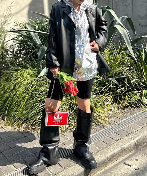 Alley Tokyo(アリートーキョー)の「宇宙アノラックパーカー(パーカー・レディース・シルバー・FREE)」の5枚目の写真