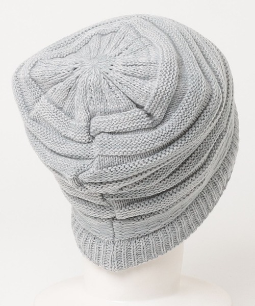 EDWIN（エドウィン）の「EDWIN バルーンロゴニットワッチ（ニットキャップ/ビーニー・メンズ・ブラック/グレー・フリー）」の7枚目の写真