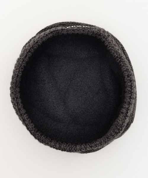 EDWIN（エドウィン）の「EDWIN バルーンロゴニットワッチ（ニットキャップ/ビーニー・メンズ・ブラック/グレー・フリー）」の11枚目の写真