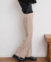 サイドフリンジニットPT