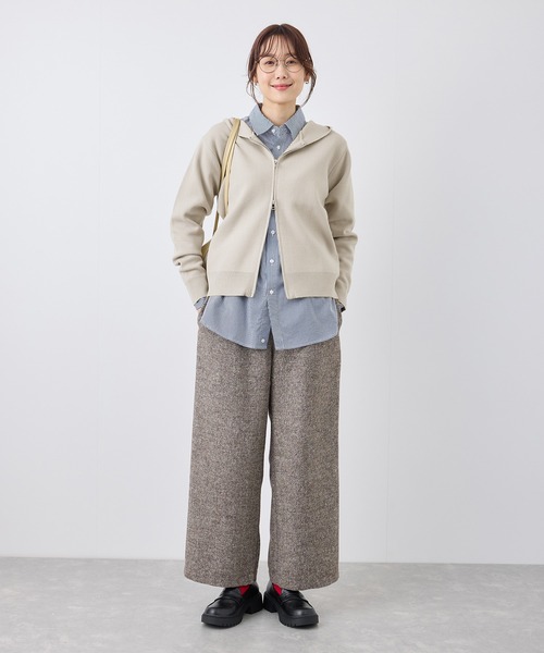 セール】Wジップニットフーディー（パーカー）｜ROPE' PICNIC（ロペ