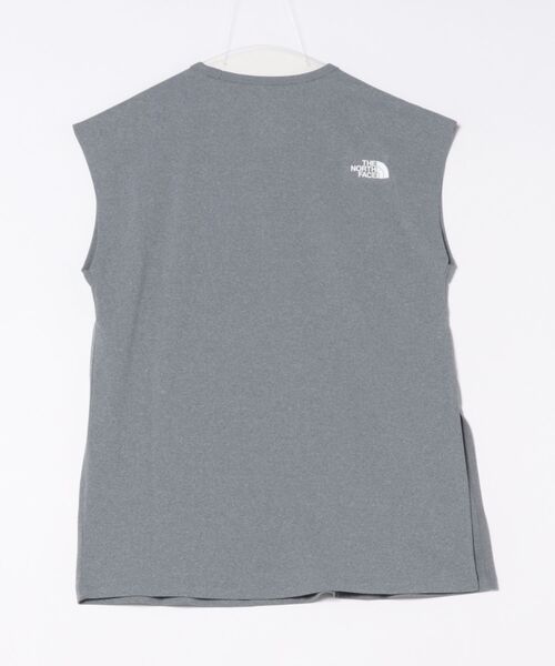 THE NORTH FACE（ザノースフェイス）の「THE NORTH FACE/ザ・ノース・フェイス スリッドTシャツ NTW32590（Tシャツ/カットソー・レディース・アイボリー/ミックスグレー・XL/L/M/S）」の3枚目の写真