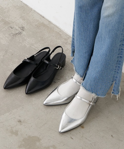 CIAOPANIC TYPY(チャオパニックティピー)の「【2025年S/S新作】【サイズ展開豊富S~XL】ヒールミュール(パンプス・レディース・ブラック/シルバー・SMALL/X-LARGE/LARGE/MEDIUM)」の15枚目の写真