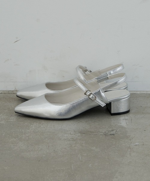 CIAOPANIC TYPY(チャオパニックティピー)の「【2025年S/S新作】【サイズ展開豊富S~XL】ヒールミュール(パンプス・レディース・ブラック/シルバー・SMALL/X-LARGE/LARGE/MEDIUM)」の8枚目の写真