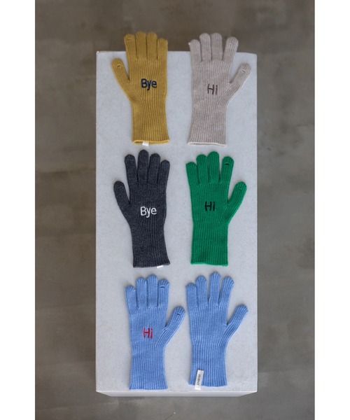 ロゴ刺繍グローブ手袋/スマホ対応/新色追加（手袋）｜VACANCY