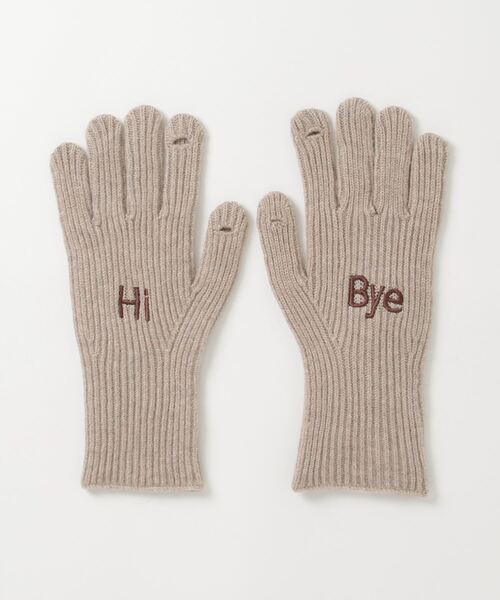 〜ASA〜新品未使用　LOEWE 手袋 東京ヒマワリ / 佐々木手袋 レディース 牛革 三本山革手袋 ブラック