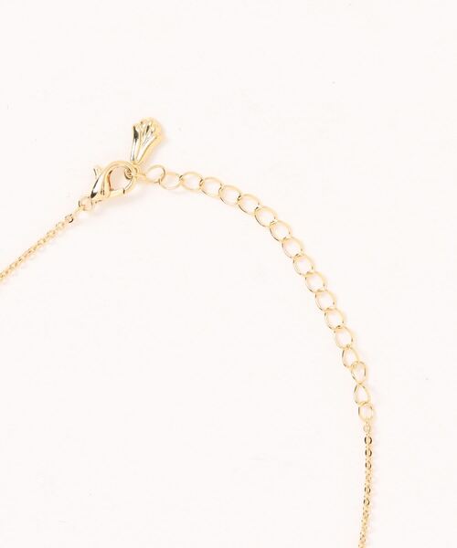 Phoebe（フィービィー）の「トラディショナルコインチャームネックレス　ゴールド/全長:51cm+5cm（ネックレス・レディース・イエローゴールド・FREE）」の7枚目の写真