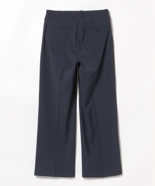 セール】ポリエステルトロ 2タック ワイドパンツ【吸水速乾