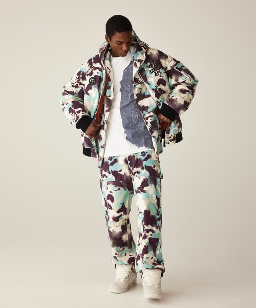 MAP CAMO SHARK RELAXED FIT FULL ZIP HOODIE（パーカー）｜A