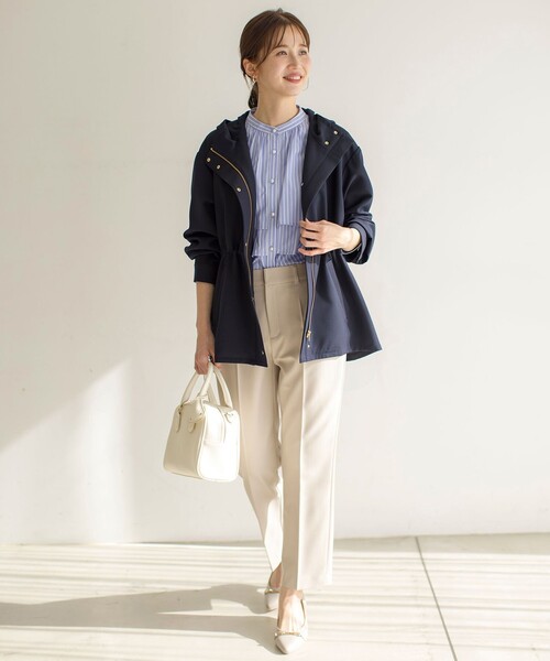 ANY SIS（エニィスィス）の「【洗える】ラッフルレイヤード ブラウス（シャツ/ブラウス・レディース・ホワイト系1/スカイブルー系1/ライトイエロー系1・0）」の6枚目の写真