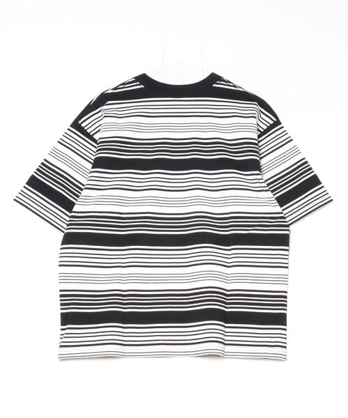 APPLEBUM(アップルバム)の「"Rhythm Border” Pocket T-shirt(Tシャツ/カットソー・メンズ・ホワイト/ベージュ・X-LARGE/LARGE/MEDIUM)」の15枚目の写真