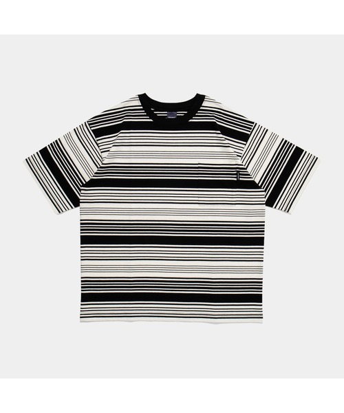 APPLEBUM(アップルバム)の「"Rhythm Border” Pocket T-shirt(Tシャツ/カットソー・メンズ・ホワイト/ベージュ・X-LARGE/LARGE/MEDIUM)」の13枚目の写真
