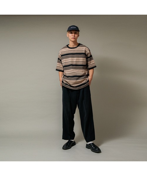APPLEBUM(アップルバム)の「"Rhythm Border” Pocket T-shirt(Tシャツ/カットソー・メンズ・ホワイト/ベージュ・X-LARGE/LARGE/MEDIUM)」の14枚目の写真