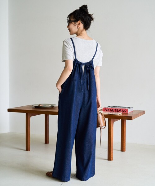 極美品 プリーツプリーズ オーバーオール デニム転写 ストライプ サロペット 極美品 プリーツプリーズ オーバーオール デニム転写 ストライプ