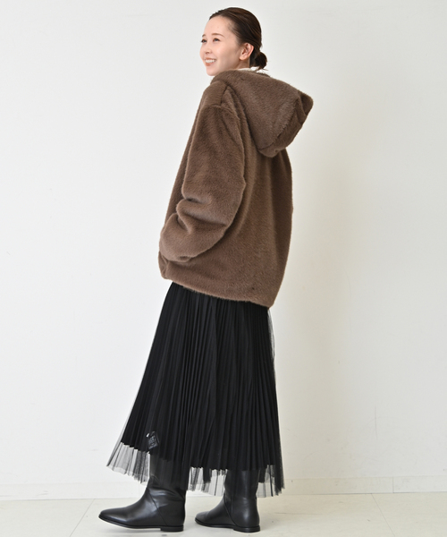 SLOBE IENA フーディECOファー セール】フーディECOファー（その他アウター）｜SLOBE IENA