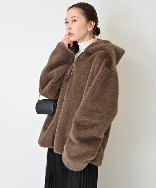 SLOBE IENA ★フーディECOファー SLOBE IENA（スローブイエナ）の「フーディECOファー（その他