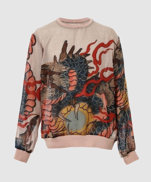 BLESS（ブレス）の「M-SWEATER（ニット/セーター・メンズ・ブラウン/ブラウン系その他/ブラウン系その他2/その他1/その他2・LARGE）」の4枚目の写真