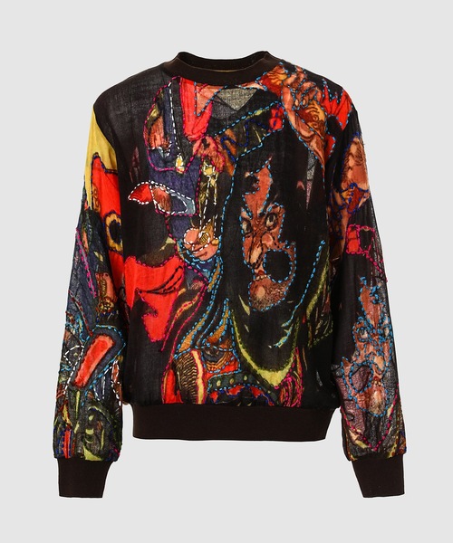 BLESS（ブレス）の「M-SWEATER（ニット/セーター・メンズ・ブラウン/ブラウン系その他/ブラウン系その他2・LARGE）」の3枚目の写真