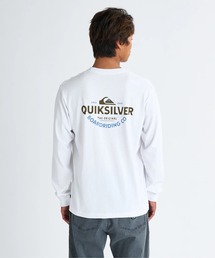 Quiksilver | TYPED OUT LT /クイックシルバーバックプリント長袖ロンT(Tシャツ/カットソー)