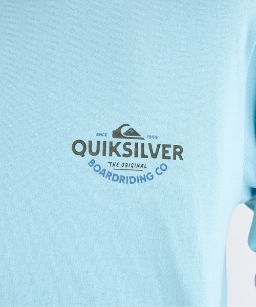 Quiksilver(クイックシルバー)の「TYPED OUT LT /クイックシルバーバックプリント長袖ロンT(Tシャツ/カットソー・メンズ・ブラック/グリーン/ホワイト/ミント・LARGE/MEDIUM/SMALL/X-LARGE)」の10枚目の写真