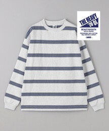 BEAUTY&YOUTH UNITED ARROWS | 10oz ヘビー ボーダー クルーネック カットソー(Tシャツ/カットソー)