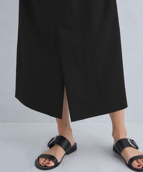 green label relaxing（グリーンレーベルリラクシング）の「［size SHORT/TALLあり］ベア キャミソール ワンピース（ワンピース・レディース・ブラック/ベージュ・FREE/SHORT/TALL）」の15枚目の写真