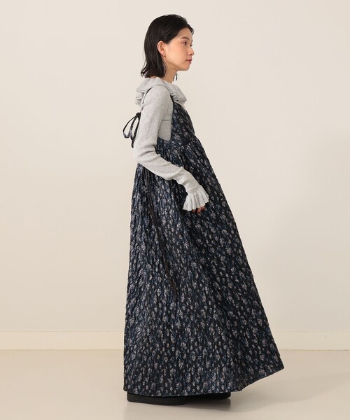 ラメ バックリボン キャミソール ワンピース（ワンピース）｜CAROLINA