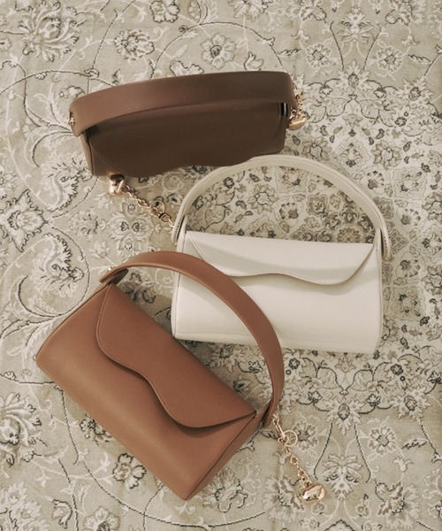 nunela（ヌネラ）の「flap hand bag【No.6】（ハンドバッグ