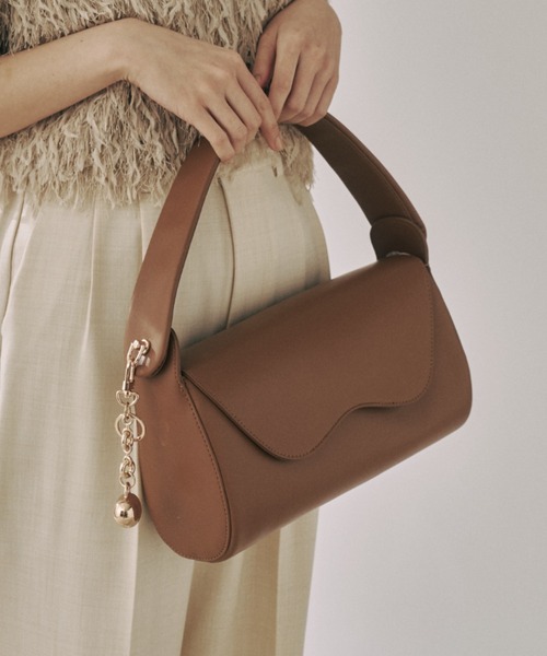 nunela（ヌネラ）の「flap hand bag【No.6】（ハンドバッグ・レディース・ナチュラル/レッド/キャメル/ブラウン・FREE）」の14枚目の写真